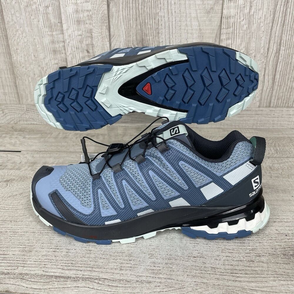 Salomon Women’s Blue and Black Trail Running Shoes